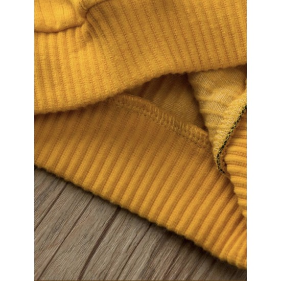 Baby Boy Ribbed Dinosaur Set - Yellow Baby Boy Ribbed Dinosaur Set - Yellow