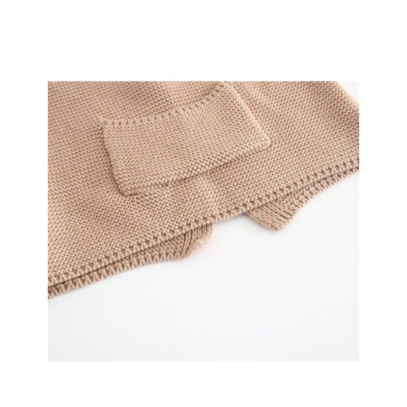 Baby Casual Knitted Set - Khaki