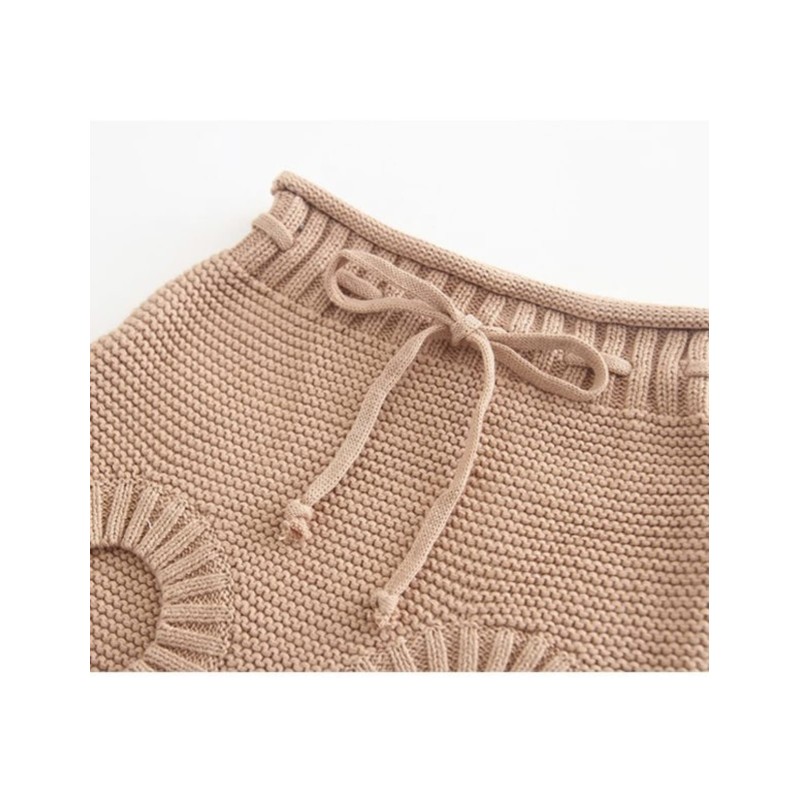 Baby Casual Knitted Set - Khaki