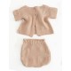 Baby Casual Knitted Set - Khaki Baby Casual Knitted Set - Khaki