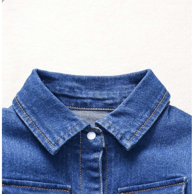 Baby Denim jumpsuit - Blue (Αντιγραφή)