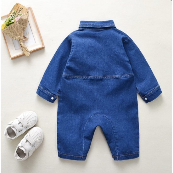 Baby Denim jumpsuit - Blue (Αντιγραφή)