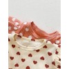 Baby Girl Heart Romper - Pink