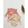 Baby Girl Heart Romper - Pink