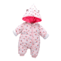 Baby Girl Jumpsuit "Cherry Baby" - Pink