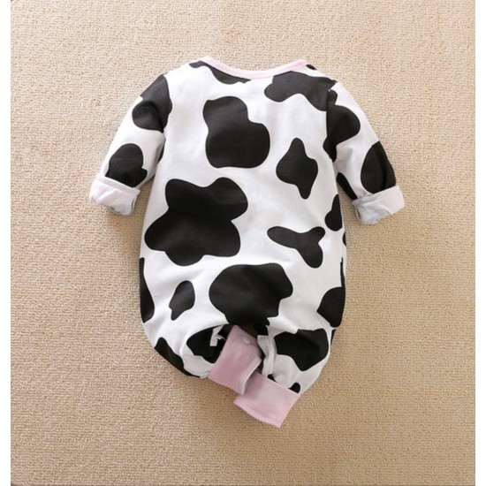 Baby Girl Jumpsuit Sweet Cow Multi Baby Girl Jumpsuit Sweet Cow Multi