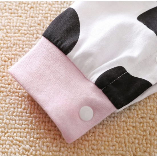 Baby Girl Jumpsuit Sweet Cow Multi Baby Girl Jumpsuit Sweet Cow Multi