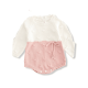 Baby Girl Knitted Bodysuit Onesie Pink Baby Girl Knitted Bodysuit Onesie Pink