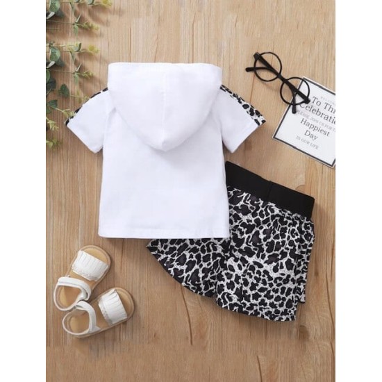 Baby Girl Set - Animal print - Love Baby Girl Set - Animal print - Love