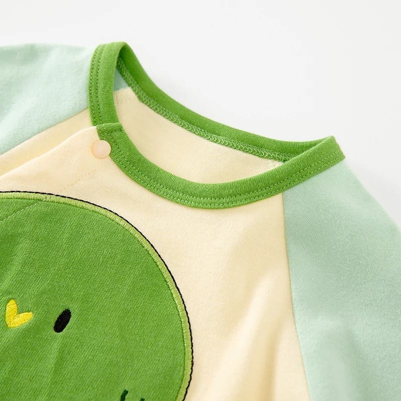 Baby Jumpsuit 3D Dino - Green