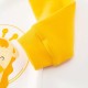 Baby Jumpsuit 3D Giraffe - White/Yellow