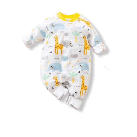 Baby Jumpsuit Animal Multi Color