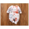Baby Jumpsuit Jungle Fox - White