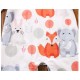 Baby Jumpsuit Jungle Fox - White Baby Jumpsuit Jungle Fox - White