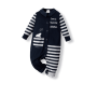 Baby Jumpsuit Polar Bear - Blue Black