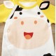 Baby Jumpsuit Sweet Cow - Yellow