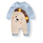 Baby Jumpsuit Unisex L.Blue - 3D Lion