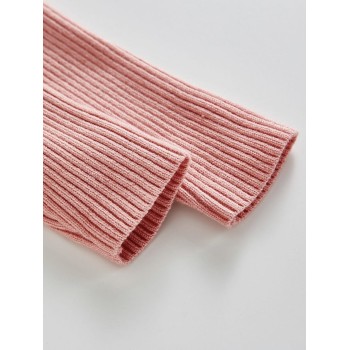 Baby Knit Set Pink Dress - Vest