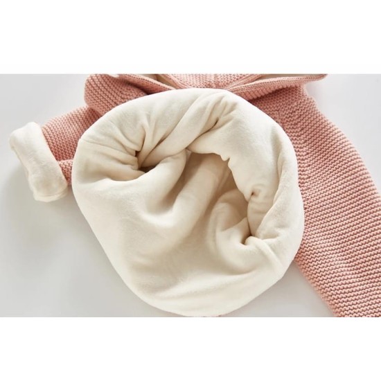 Baby Knitted Sweater Rabbit - Pink