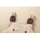 Baby Loose Unisex Jumpsuit Bear - Brown Baby Loose Unisex Jumpsuit Bear - Brown