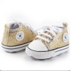 Baby Pre Walker Shoes Baby Star Gold
