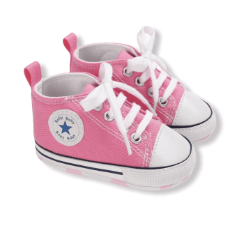 Baby Pre Walker Shoes "Baby Star"  Pink