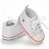 Baby Pre Walker Shoes Baby Star White/Red