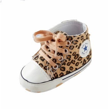 Baby PreWalker Booties Leopard
