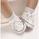 Baby PreWalker Glittery Shoes Baby Star - White Baby PreWalker Glittery Shoes Baby Star - White