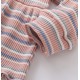 Baby Ribbed Set Stripes - Pink