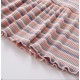 Baby Ribbed Set Stripes - Pink