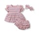 Baby Ribbed Set Stripes - Pink Baby Ribbed Set Stripes - Pink