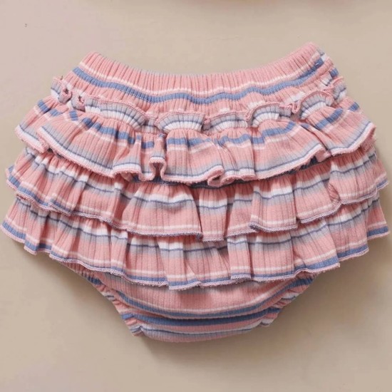 Baby Ribbed Set Stripes - Pink Baby Ribbed Set Stripes - Pink