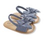 Baby Sandals Bowknot - Grey