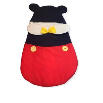 Baby Sleeping Bag "Mickey" - Red