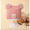 Baby/Toddler Beanie Double Pompon - Pink