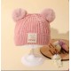 Baby/Toddler Beanie Double Pompon - Pink