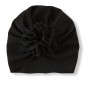 Baby Turban With Pompon - Black