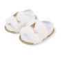 Baby Unicorn Fluffy Pre Walker Shoes - White