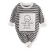 Baby Unisex Happy Face Jumpsuit - Black/White Baby Unisex Happy Face Jumpsuit - Black/White