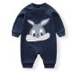 Baby Unisex jumpsuit Blue - Sweet Bunny