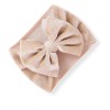 Baby Velvet Bowknot Headband - Beige