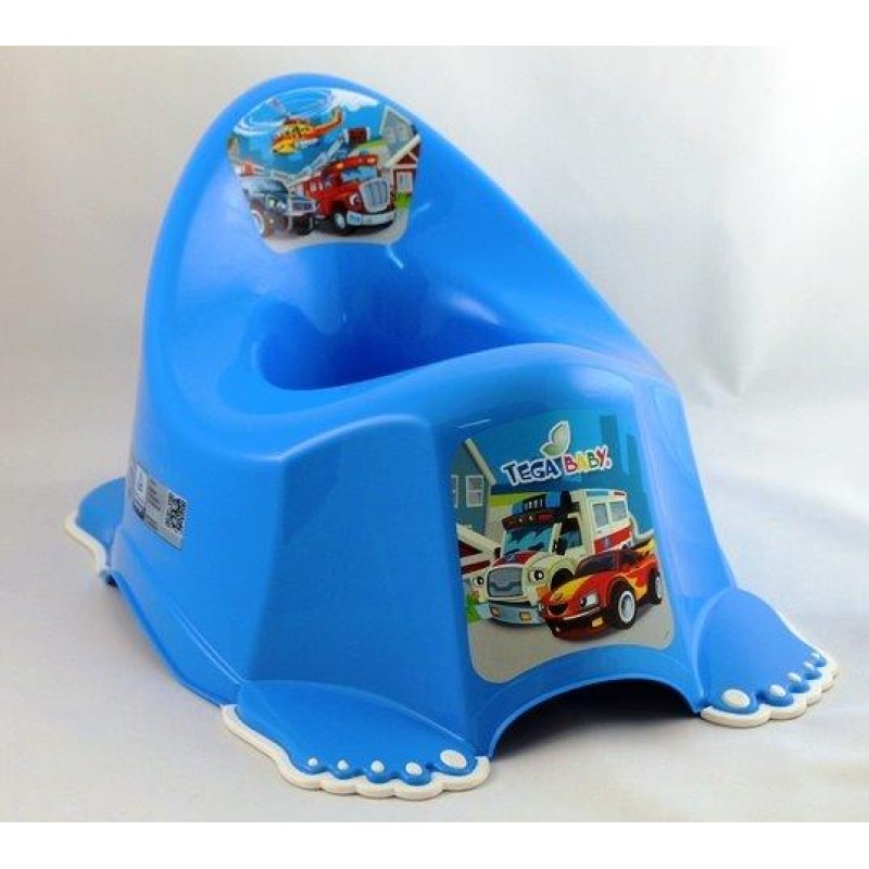 Baby anti-slip potty  Cars blue