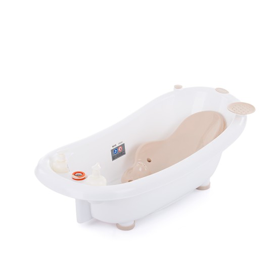 Bathtub w/ bath pad Bubble (91cm) - mocca Bathtub w/ bath pad Bubble (91cm) - mocca