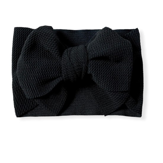 Bowknot Headband - Black