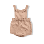 Bubble balls Sleeveless Knitted Baby - Brown