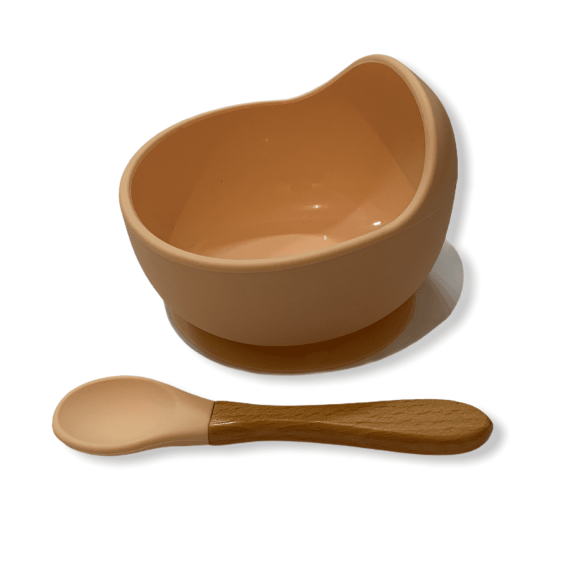 Dinner Set Silicon Peach