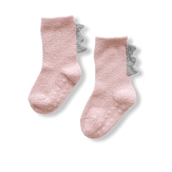 Fleece Middle Socks Pink Fleece Middle Socks Pink