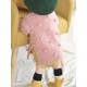 Girl Knit Pompom Handmade Jacket - Pink Girl Knit Pompom Handmade Jacket - Pink