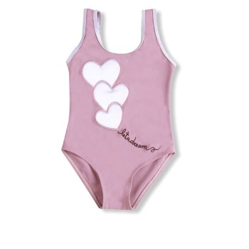 Girl One Piece Swimswit - Pink